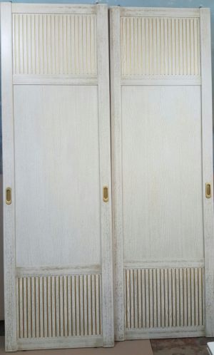 Двери для шкафа купе с фрезеровкой Миасс